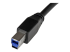 StarTech Aktiv USB 3.0 USB-A till USB-B-kabel - Närbild