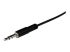 StarTech.com 1m Slim 3.5mm Stereo Extension Audio Cable - Höger vinkel